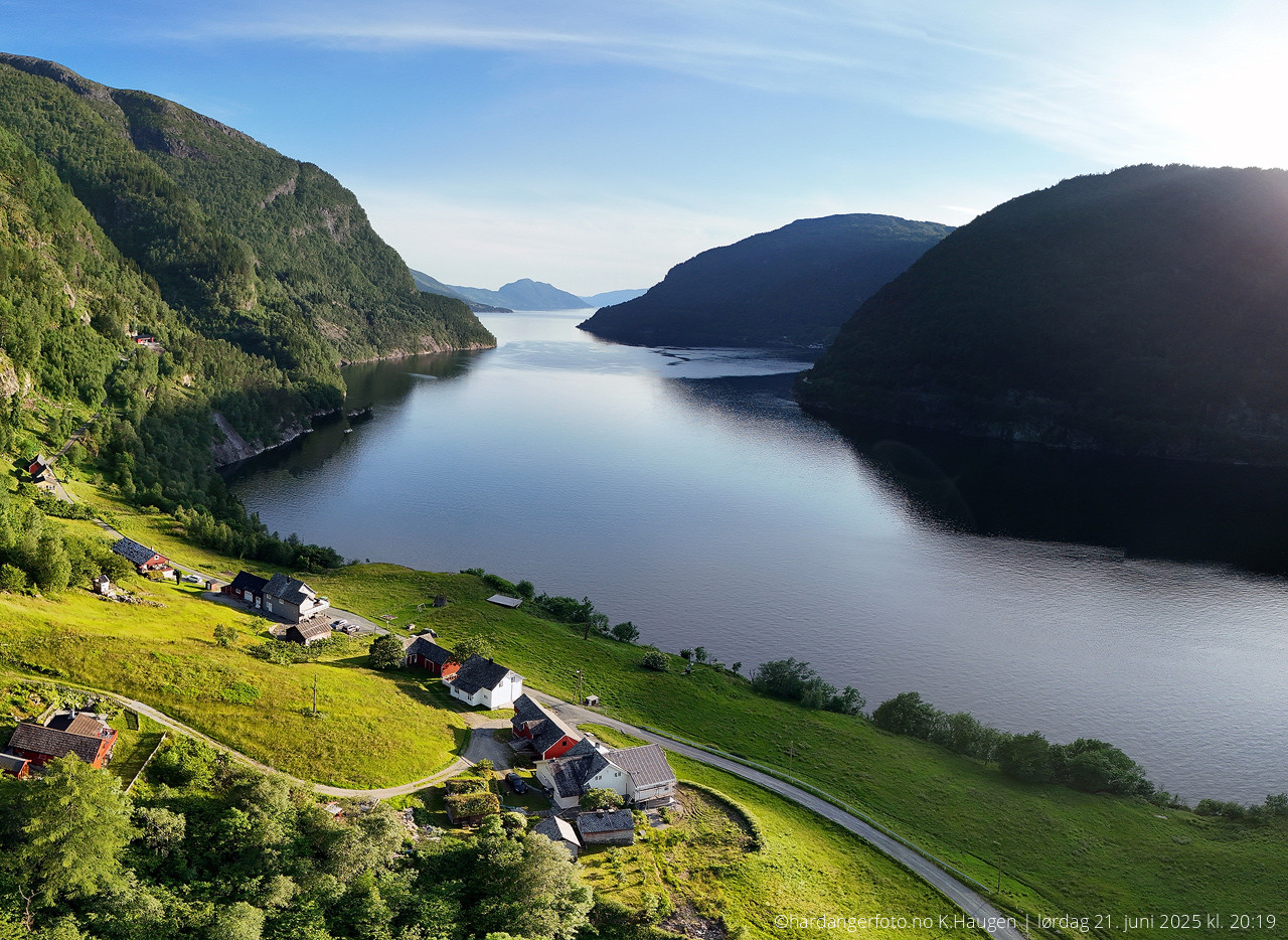 Hamre og Granvinsfjorden